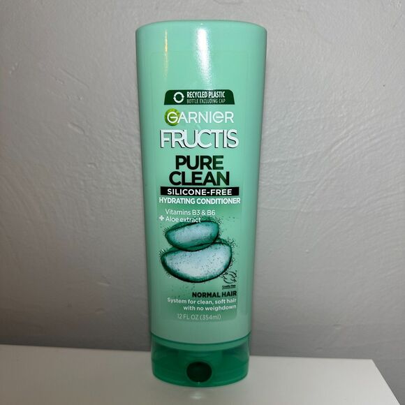 Garnier Fructis Pure Clean Silicone-Free Purifying Shampoo & Conditioner NEW - Picture 6 of 7